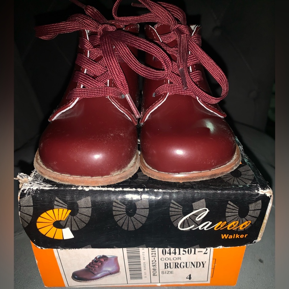 Leather First walkers